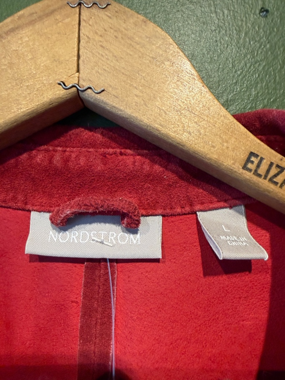 Vintage Nordstrom Button-Up Suede Overshirt Jacket - Picture 2 of 5